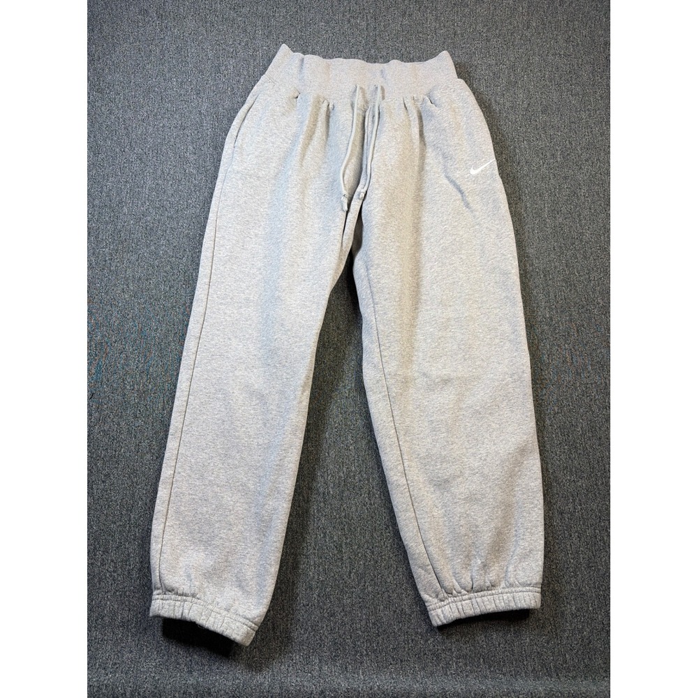 Nike Sportswear Phoenix Fleece High Waisted Sweatpants Grey Small DQ5887-063
